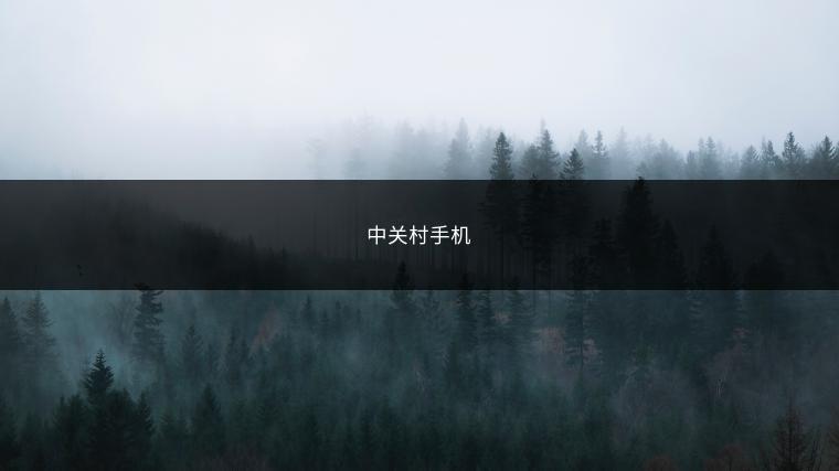 中关村手机