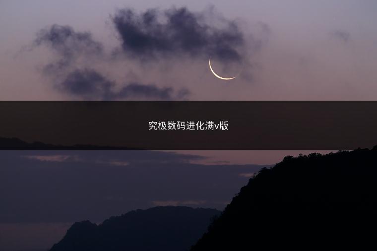 究极数码进化满v版