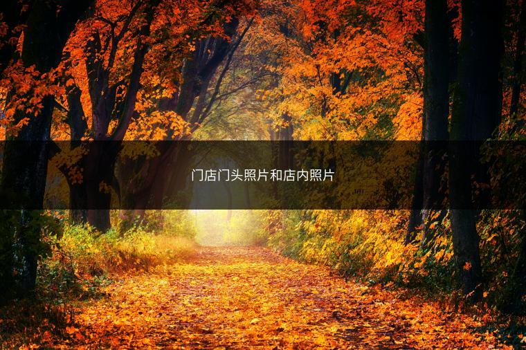 门店门头照片和店内照片