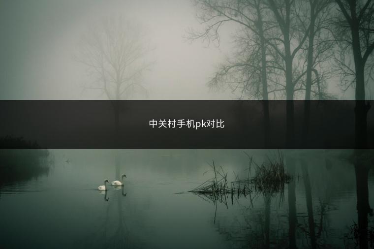 中关村手机pk对比