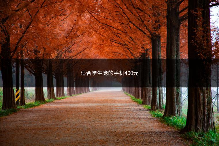 适合学生党的手机400元