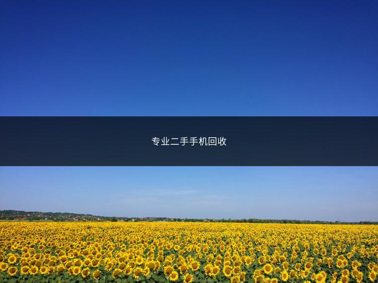 专业二手手机回收