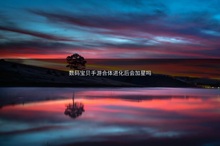数码宝贝手游合体进化后会加星吗