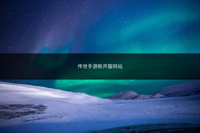 传世手游新开服网站
