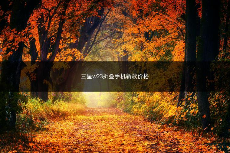 三星w23折叠手机新款价格