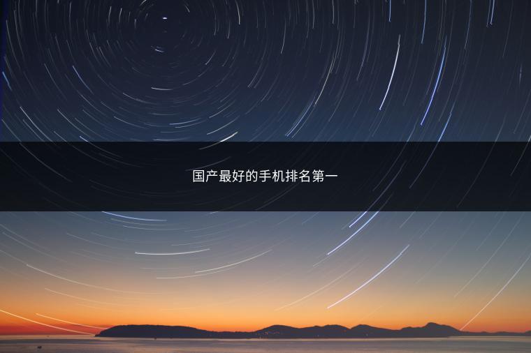 国产最好的手机排名第一