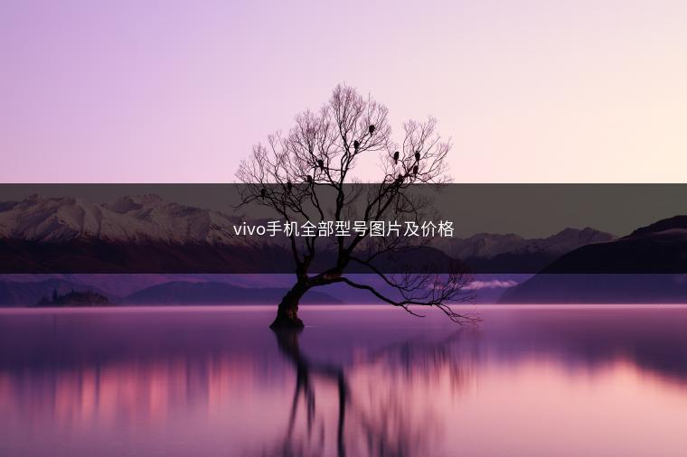 vivo手机全部型号图片及价格