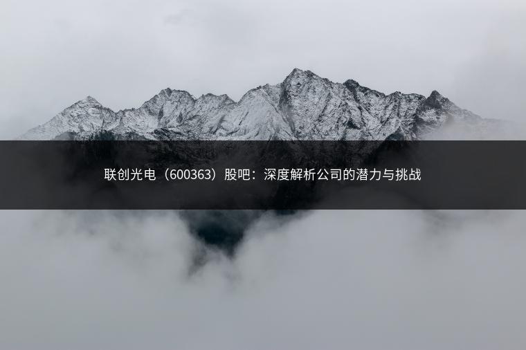 联创光电（600363）股吧：深度解析公司的潜力与挑战