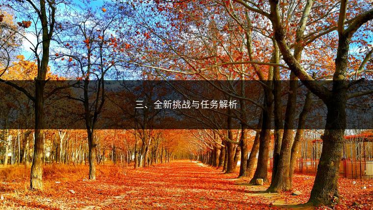 三、全新挑战与任务解析