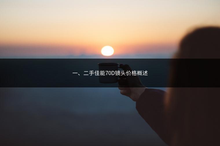 一、二手佳能70D镜头价格概述