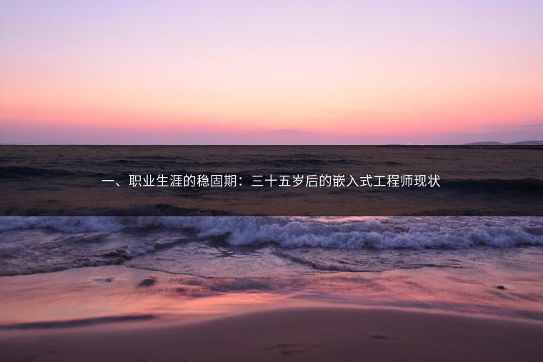 一、职业生涯的稳固期：三十五岁后的嵌入式工程师现状