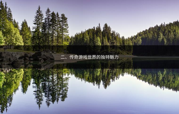 二、传奇游戏世界的独特魅力