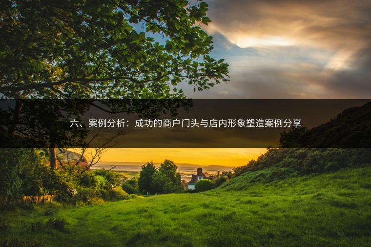 六、案例分析：成功的商户门头与店内形象塑造案例分享